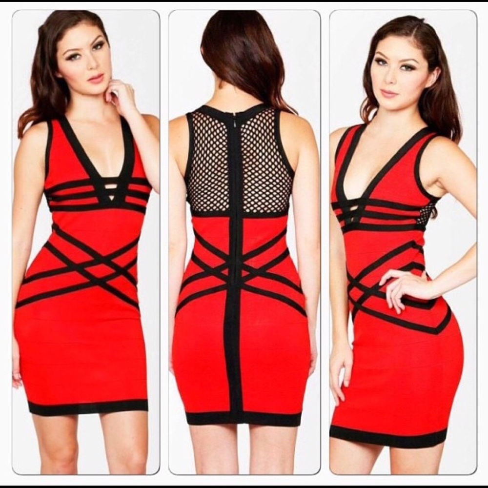 Sexy Cocktail Bondage dress